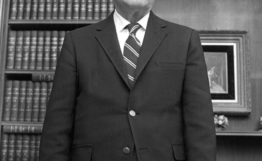 U.S. District Court Judge John Sirica in his office in Washington on Jan. 31, 1973.