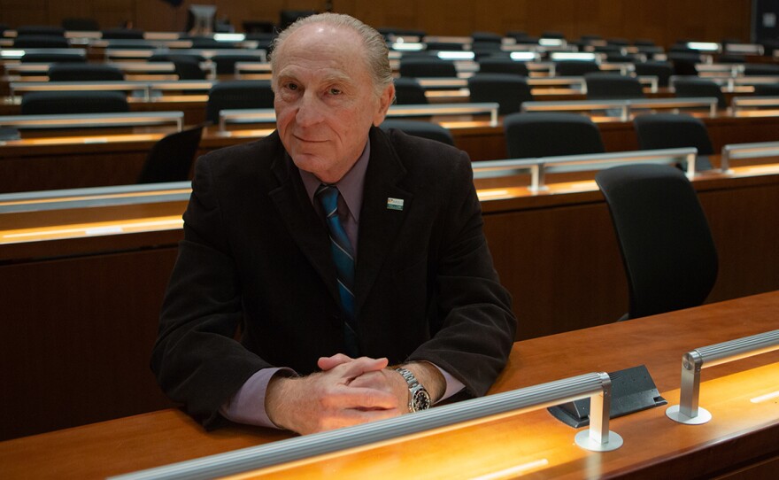 Dr. Mario Chojkier, shown on Nov. 16, 2018, is one of two whistleblowers who has made allegations against Dr. Samuel Ho, a former San Diego VA division chief and professor of medicine at UCSD.
