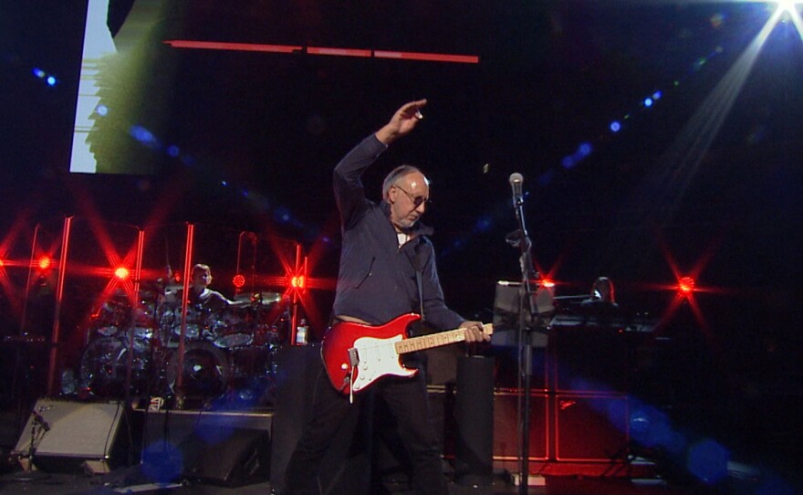 Guitarist and singer Pete Townshend