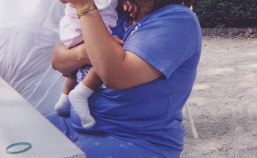 Bonnie Brown with her daughter, Myra, in 1998.