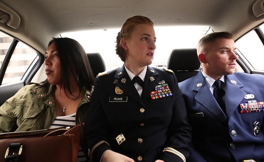 “It is our time now to step forward and say, ‘OK, it’s not about what gender I am, it’s about if I can get the job done. And we for years have shown that, so why not acknowledge us?’" Laila Villanueva, film subject, in "," screening at Human Right Watch Film Festival.