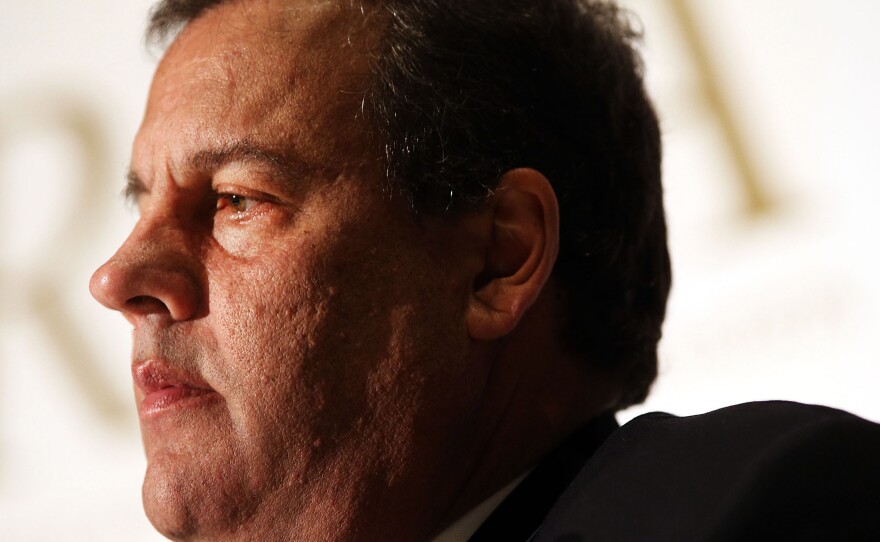 New Jersey Gov. Chris Christie on May 21, 2014 in New York City.