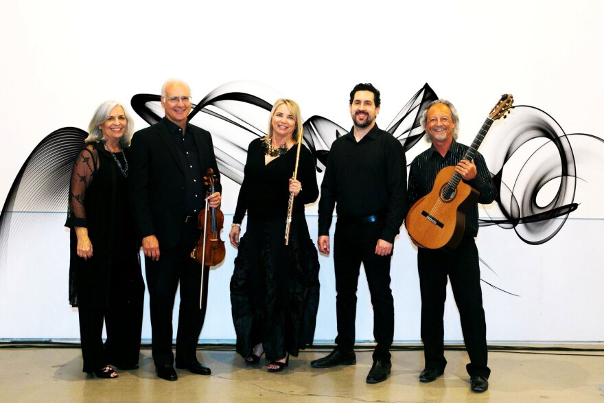 Musicians from Camarada are shown in an undated photo.