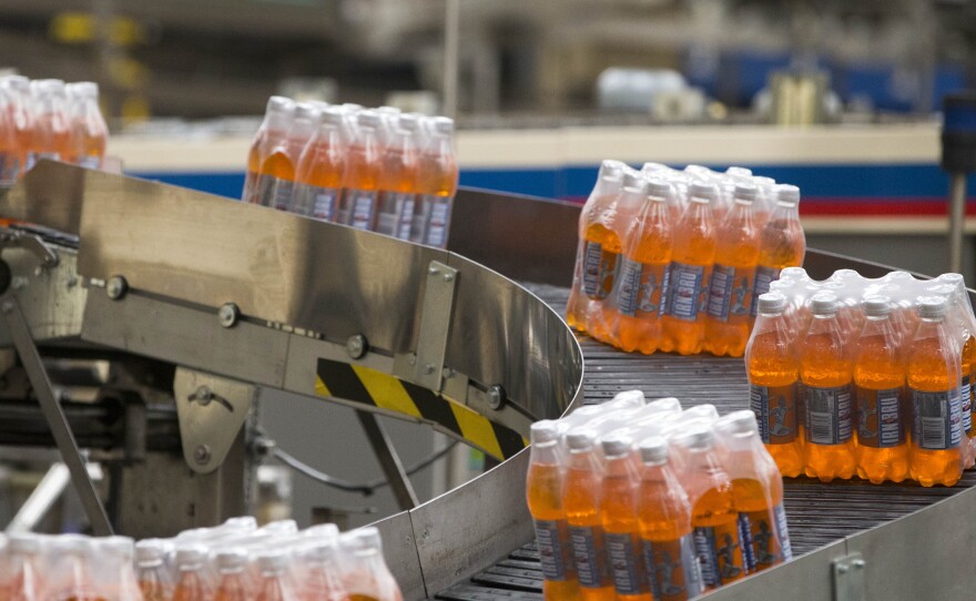 "People call Irn Bru Scotland's other national drink, after whisky," says Sara Grady, who works for a market research firm.