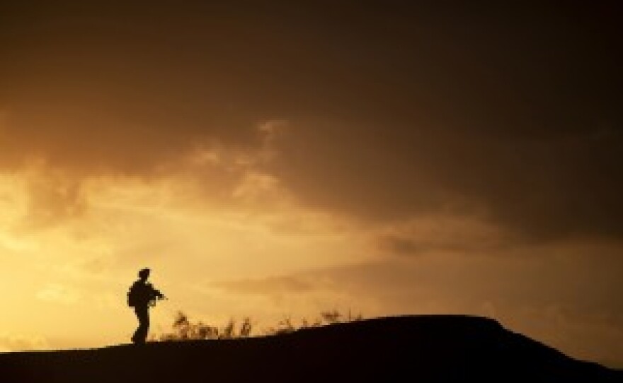 Marine in Helmand province, Afghanistan