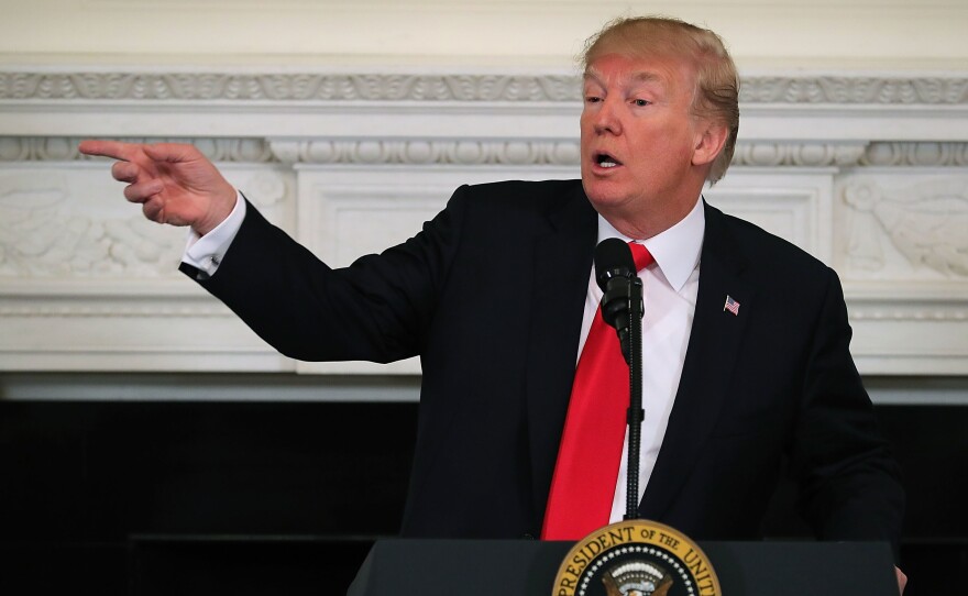 President Trump hosts state governors at the White House on Monday to lead a discussion on school safety.