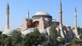 Even after 1500 years the Hagia Sophia still stands proudly in the historical heart of Istanbul.