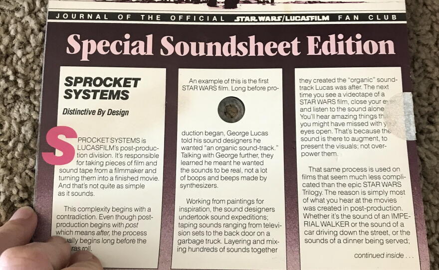 Lisa Morton not only remembers the old Bantha Tracks newsletter from the "Star Wars" fan club but also that at the age of eighteen got to interview for the job of running the fan club.