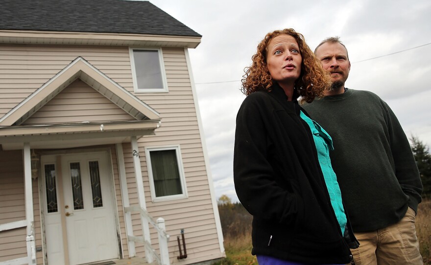 Last fall's state-ordered quarantine of nurse Kaci Hickox (shown here with her boyfriend, Theodore Michael Wilbur in late October) started at Newark Airport, then followed her home to Fort Kent, Maine. Hickox treated Ebola patients in Africa, but never had the illness.