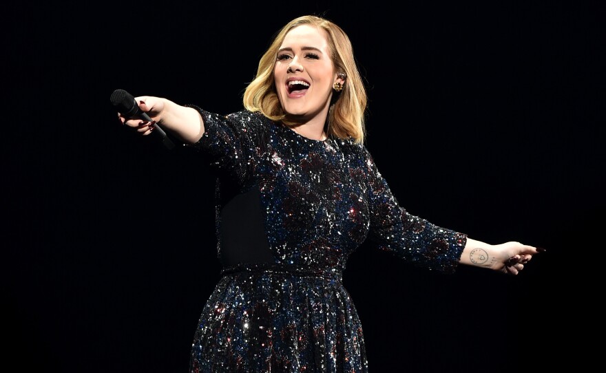 Adele performs at Genting Arena in March 2016 in Birmingham, England. The British singer and songwriter announced that her Las Vegas residency has been postponed due to COVID-19 issues.