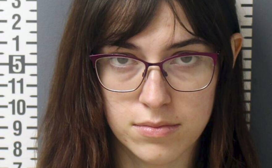 Riley Williams, 22, of Harrisburg, Pa., was released from jail into her mother's custody Thursday. She's charged in connection with the theft of Speaker Nancy Pelosi's laptop during the Jan. 6 attack on the U.S. Capitol.