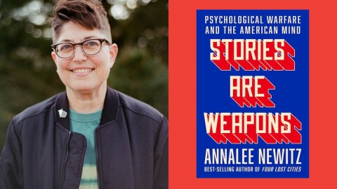 Annalee Newitz author of Stories Are Weapons and Automatic Noodle