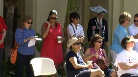 Spectators at the third annual Labor Day rally in Escondido, Sept. 2, 2013. 