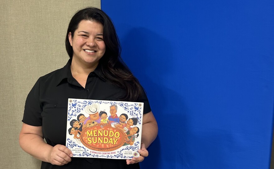 Author María Dolores Águila joins Midday Edition to discuss her new book "Menudo Sunday" on August 5th, 2025.