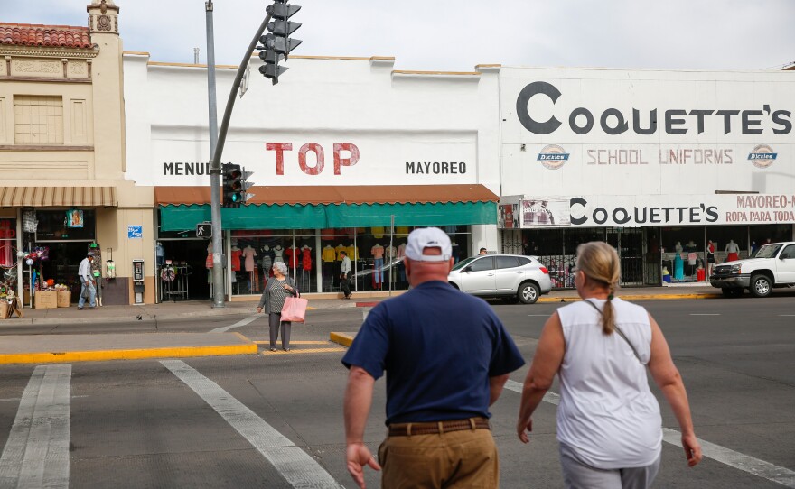 If you live in Nogales, Ariz., you're just a short walk from the border with Mexico.