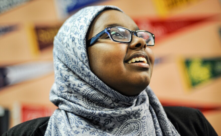 Soraya sometimes thinks about how different life is for her cousins living in Somalia.