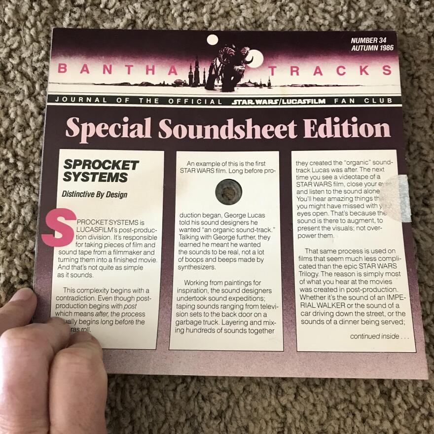 Lisa Morton not only remembers the old Bantha Tracks newsletter from the "Star Wars" fan club but also that at the age of eighteen got to interview for the job of running the fan club.