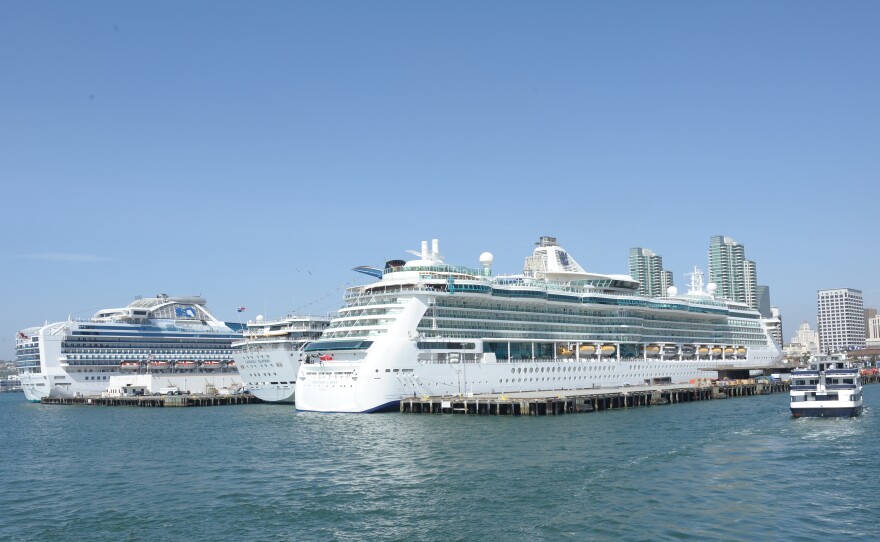 Cruise Ships Arrive In San Diego Today KPBS Public Media