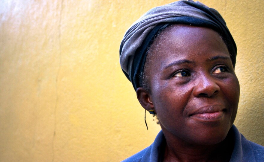 Lucy Barh, head of the Liberian Midwives Association, says of the impending end of the Ebola outbreak: "It is a joy, it is a joy. And I am so grateful to God. The Lord almighty has love for this nation. That is why we have come to this point."