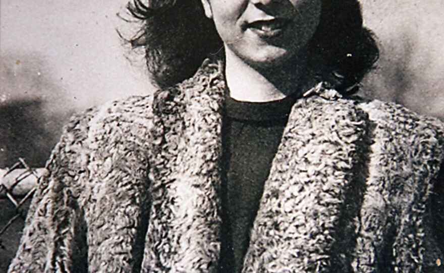 Bruce Auster's mother, Sylvia, in an old family photo. Originally from Brooklyn, she met her husband Stanley when they both worked at Macy's on 34th Street in Midtown Manhattan.