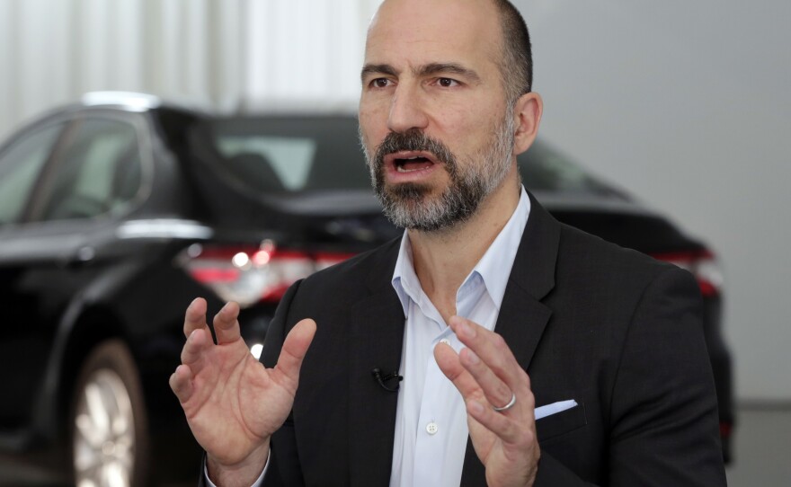 Uber CEO Dara Khosrowshahi said Tuesday that the push to increase regulations on tech companies may be warranted.
