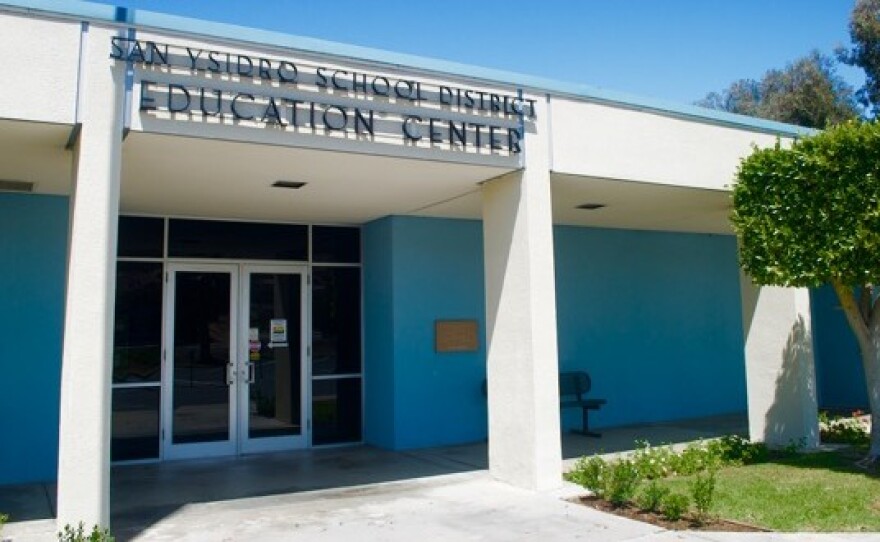 The office of the San Ysidro School District is shown in this undated photo.