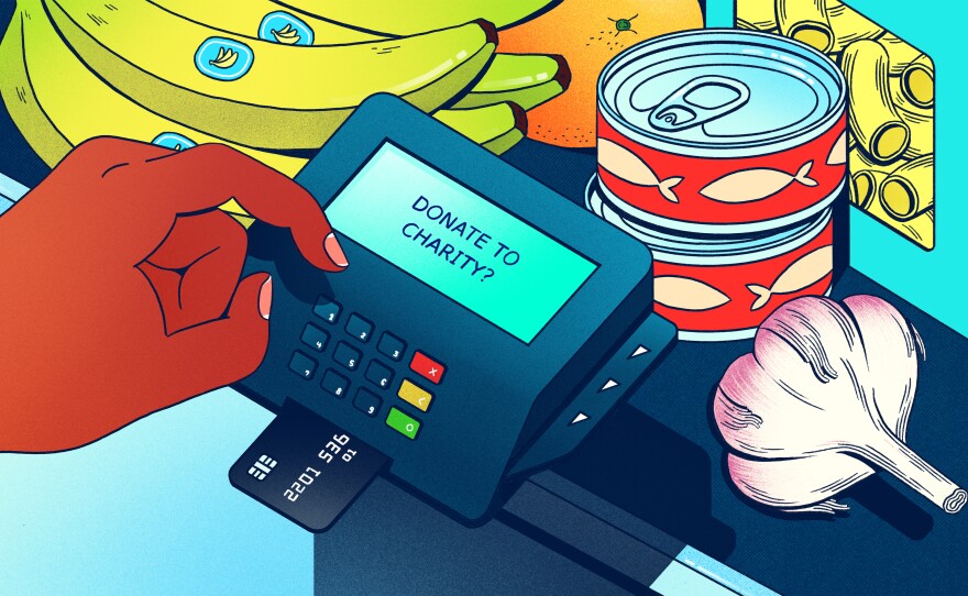 That spare change you donate at checkout is adding up to millions for ...