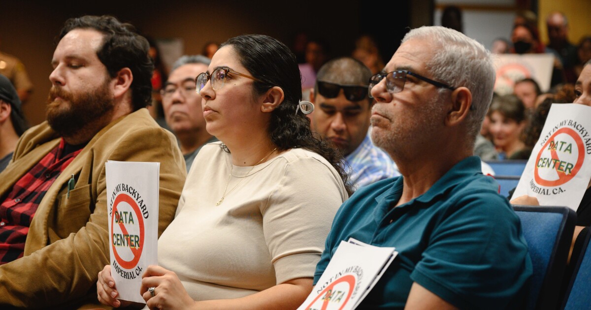 Imperial Valley city sues to force environmental review of massive data center project