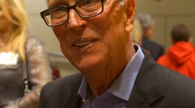Steve Fisher meets with KPBS Producer Club members at the Fowler Athletics Center, May 6, 2014.