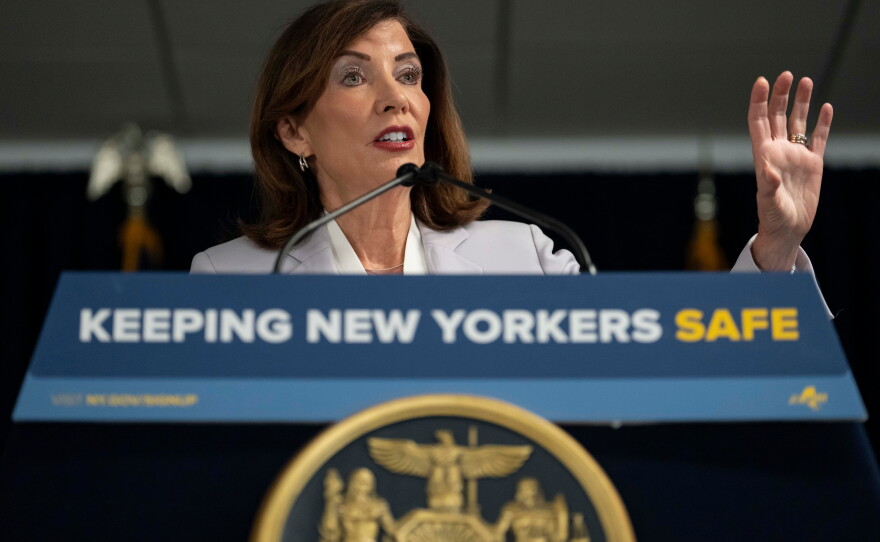 New York Gov. Kathy Hochul announced moves to prevent what her office calls ICE overreach earlier this month.