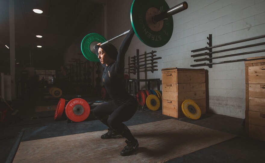 Subreen Dari is a Palestinian American weightlifter who aspires to compete in future Olympic Games.