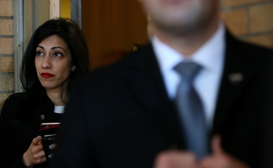 Federal investigators have interviewed Huma Abedin and other top Hillary Clinton aides as part of an ongoing investigation into the candidate's use of a private email server as secretary of state.