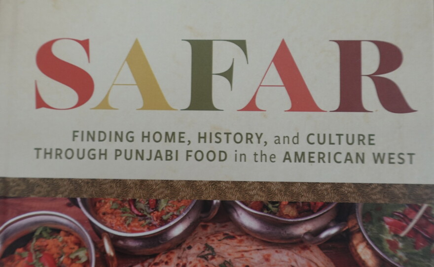 The cover "Safar," the second book by author Mudhushree Ghosh.