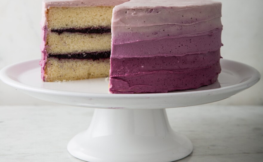 Test cook Christie Morrison and Julia Collin Davison reveal the steps to making a showstopping Blueberry Jam Cake.