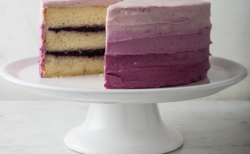 Test cook Christie Morrison and Julia Collin Davison reveal the steps to making a showstopping Blueberry Jam Cake. 