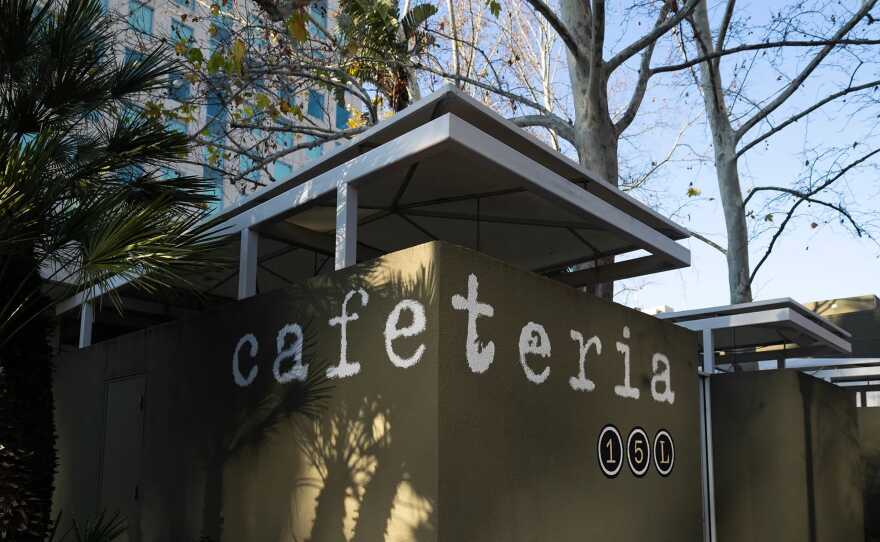 Cafeteria 15L on 15th Street in Sacramento, on Jan. 16, 2026. The restaurant was the recent site of the Back to Session Bash hosted by the California Tribal Business Alliance.