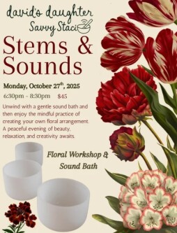 Stems and Sounds: Flower Arrangement Sound Bath