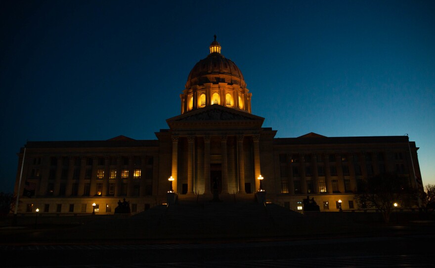 The Missouri State Capitol in Jefferson City, Mo.