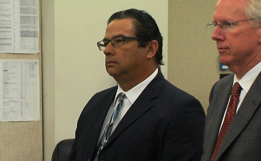 Jesus Gandara appears in court on Friday, April 4, 2014.