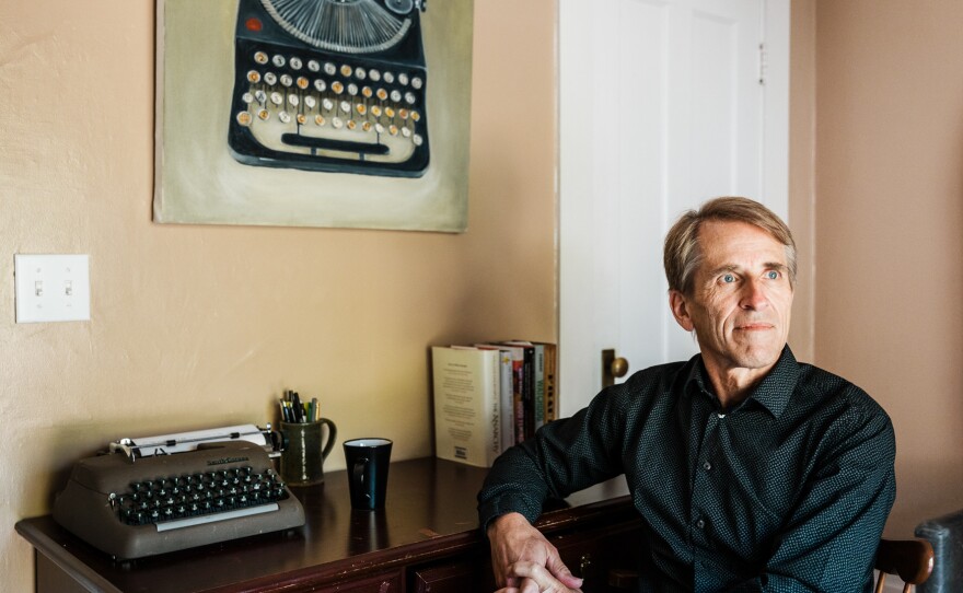 For years, Robert Shireman, shown here at his home in Berkeley, Calif., has been accused of corruptly sharing insider information with investors while serving as a federal official. Those claims aren't true. But they live on.