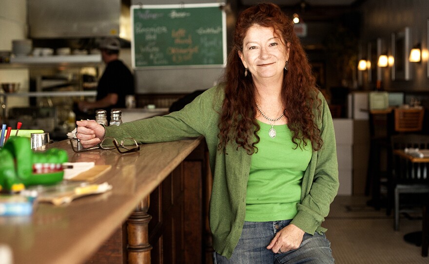 Sara Kelly Jones of Charlotte, N.C., says she is terrified she will lose her health insurance if lawmakers repeal the Affordable Care Act.