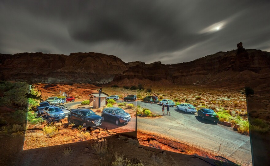 "Capitol Reef" (2020) is an archival pigment print by Philipp Scholz Rittermann, who will be projecting images on the Lafayette Hotel as part of the 2021 Medium Festival of Photography.