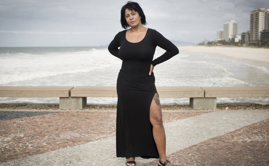 "Plastic surgery starts to become an addiction. You're born perfect, but then you have children and you know what having children does. Then suddenly comes the rebirth: plastic surgery. You can be beautiful, even more beautiful than you were before." — Maria da Gloria de Sousa, 46.