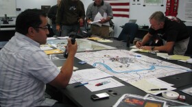 First responders at an Emergency Response Training in San Diego funded by Homeland Security.