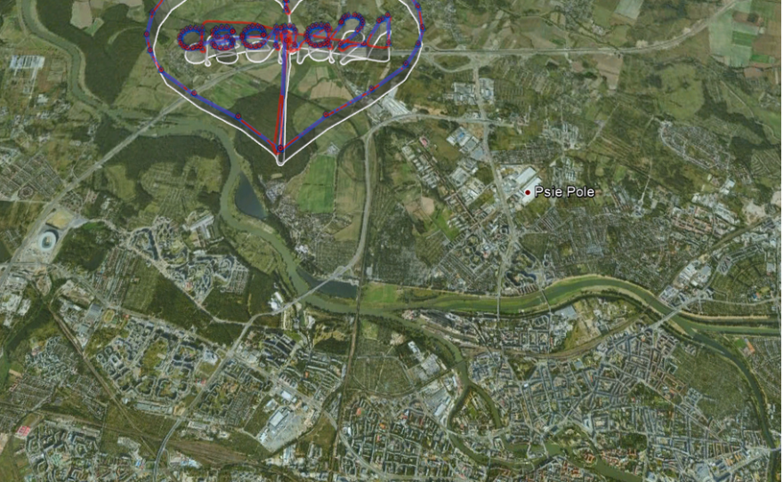 From Krzysztof Bosak's post on DIY DRONES. http://diydrones.com/profiles/blogs/world-s-largest-valentine-heart-with-dedication-for-asena21