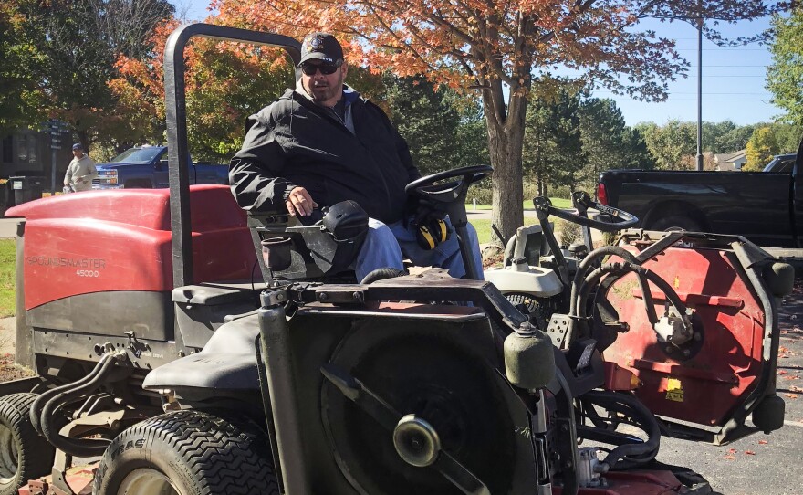 Don Skidmore likes his work maintaining a golf course, but it isn't where he imagined himself at age 60.