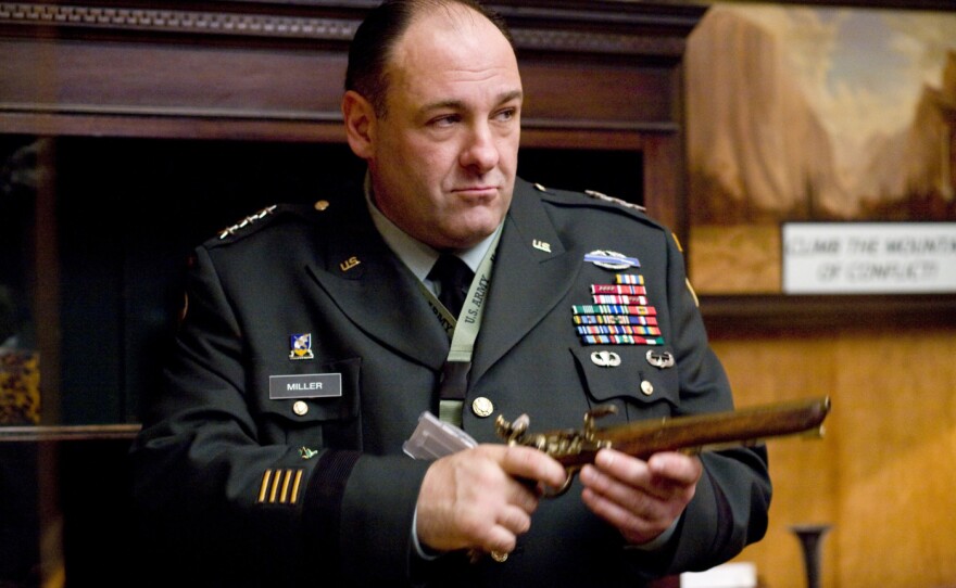 James Gandolfini plays an American General in "In the Loop"