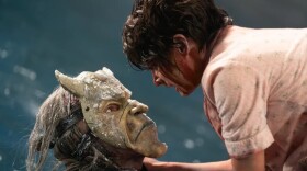 The Grabber (Ethan Hawke) and Gwen (Madeleine McGraw) in Black Phone 2.