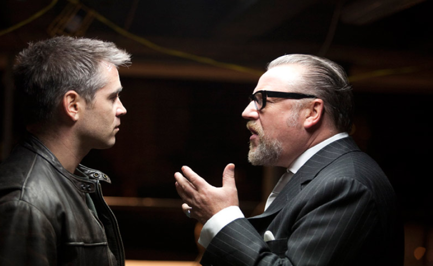 Colin Farrell and Ray Winstone face off in "London Boulevard."