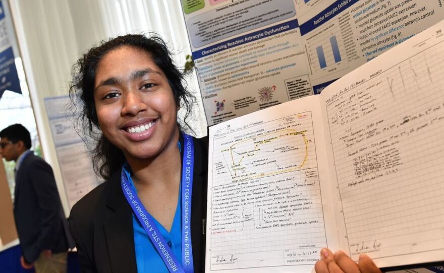 Indrani Das, an Indian-American, took home this year's top high school science prize, the Regeneron Student Talent Search.